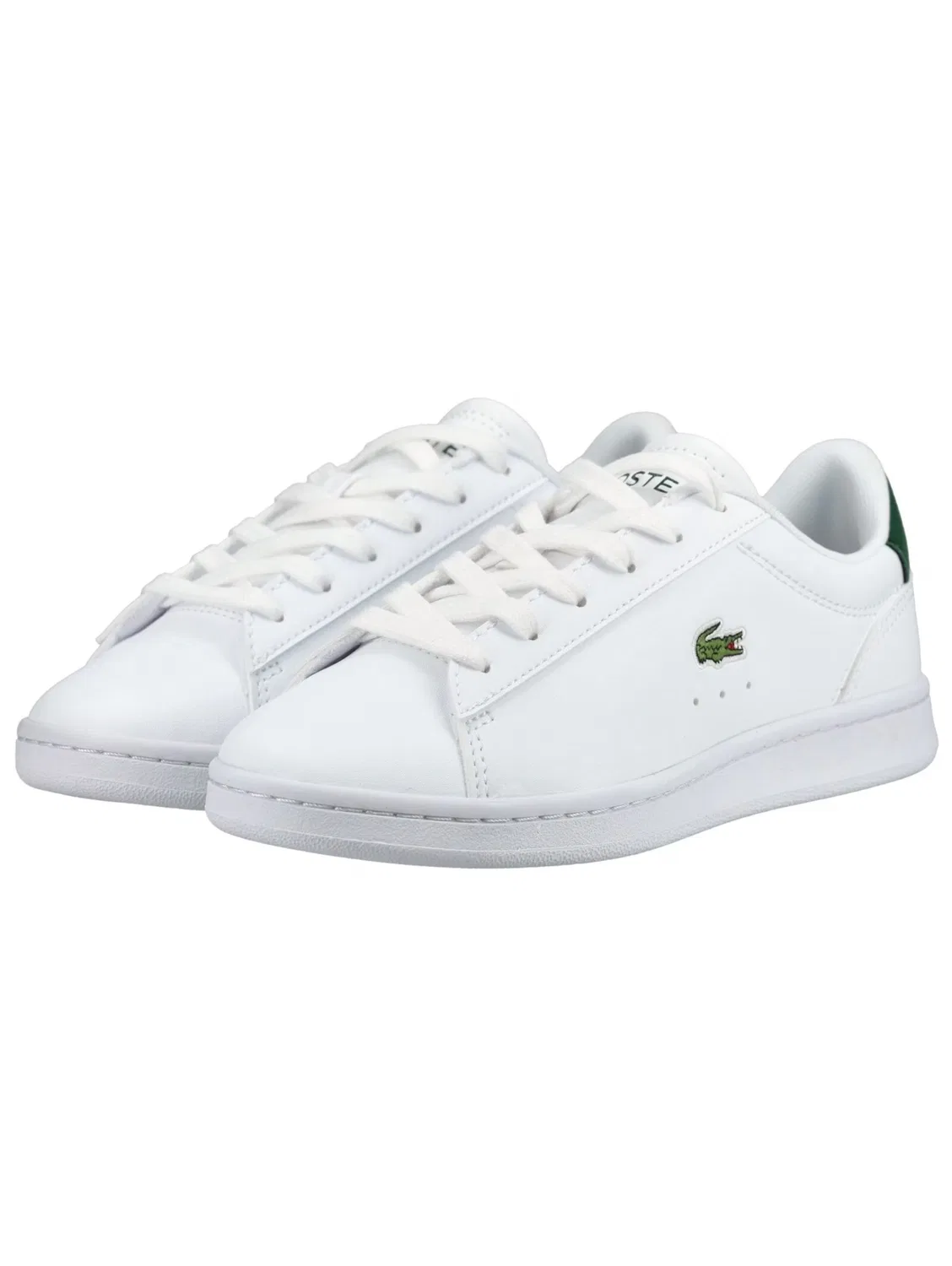 Кроссовки Lacoste белого цвета — фото 4
