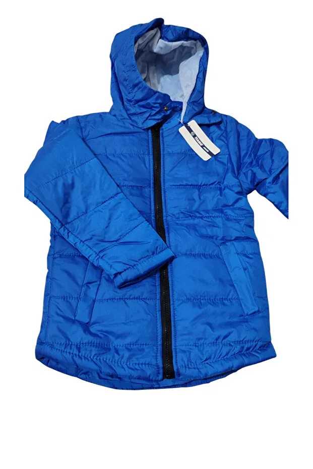 Детское пальто для девочек с капюшоном Tiamo.Junior, Blue