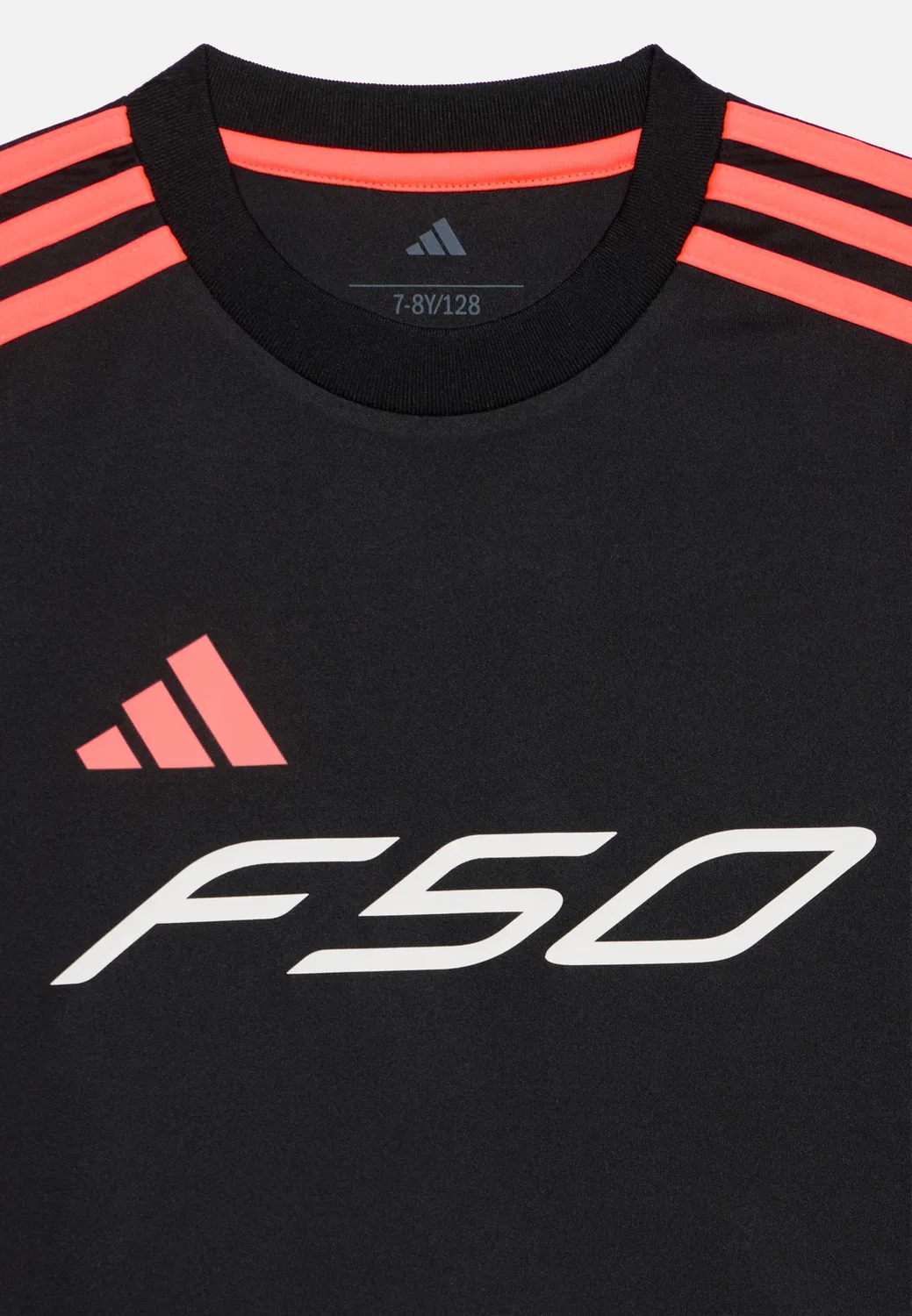Спортивная футболка F50 унисекс Adidas Performance, Black/Solar Purple/White — фото 4