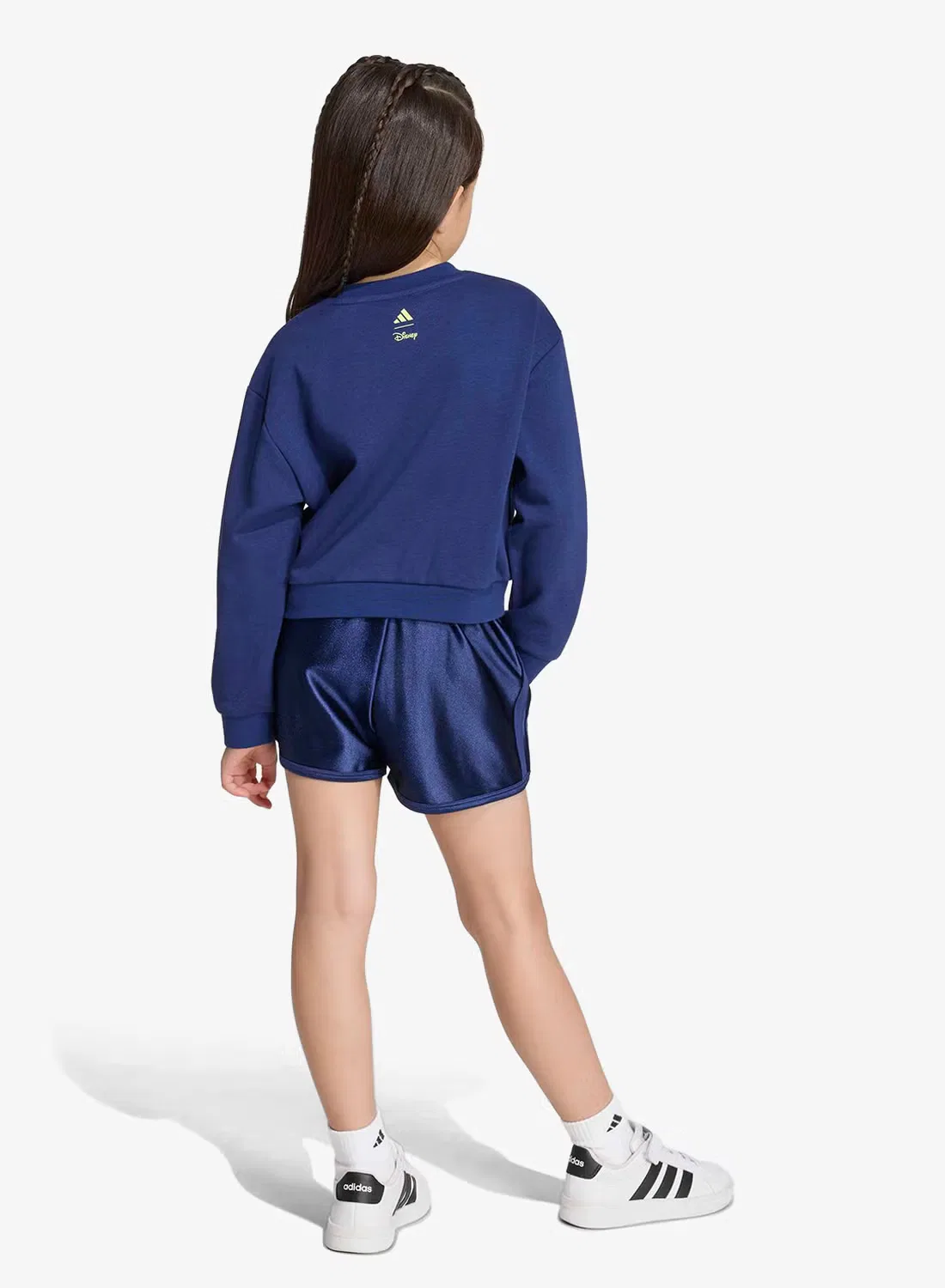 Комплект из футера с принтом Disney Adidas, темно-синий — фото 2