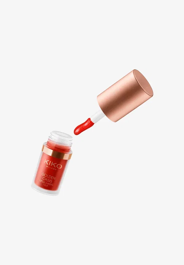 Тинт для губ и щек Golden Oasis 4.5 мл Kiko Milano, цвет love in coral — фото 3