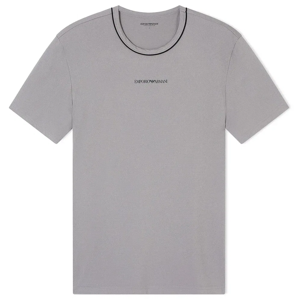 Мужская базовая футболка с коротким рукавом Emporio armani, Grey