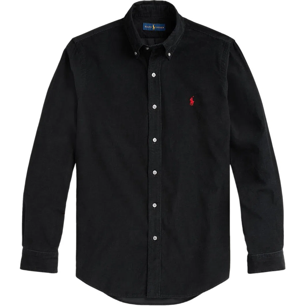 Мужская классическая рубашка Polo Ralph Lauren, Black