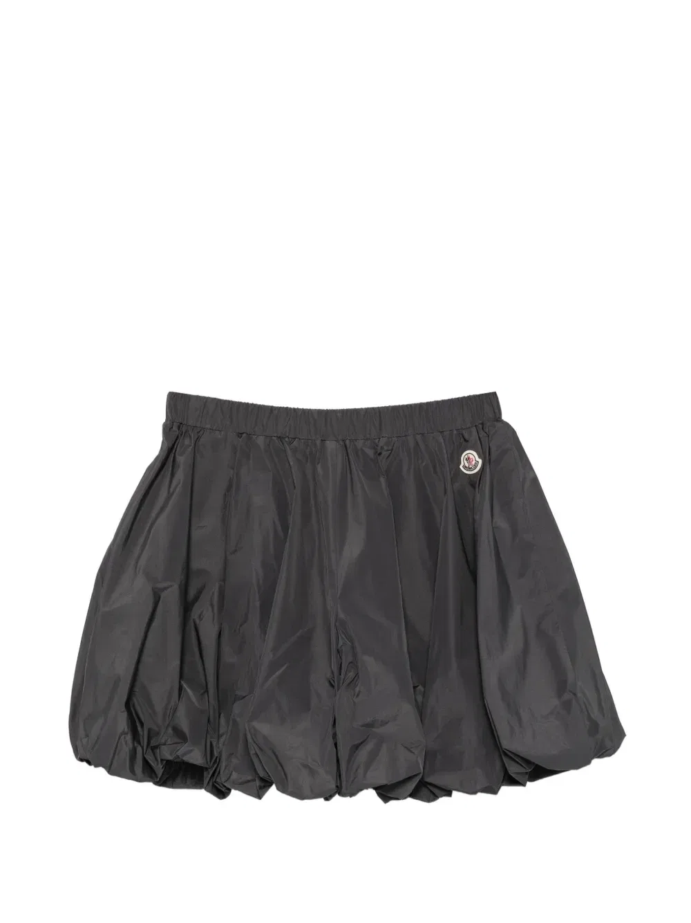 Шорты с подолом-пузырем Moncler Enfant, серый — фото 2