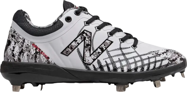 

Бутсы New Balance 4040v4 Metal 'Dustin Pedroia', белый