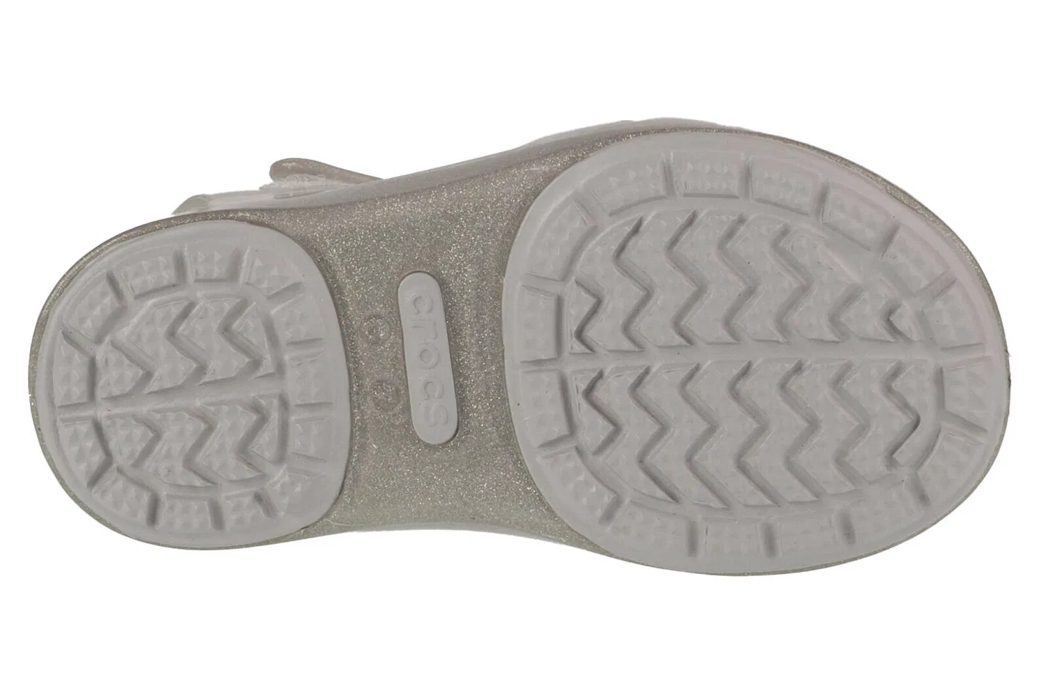 Детские сандалии с технологией LiteRide Isabella Crocs, Silver — фото 4