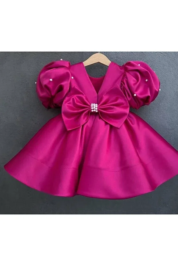 Детское платье для девочек с коротким рукавом Gnl Butik, Pink