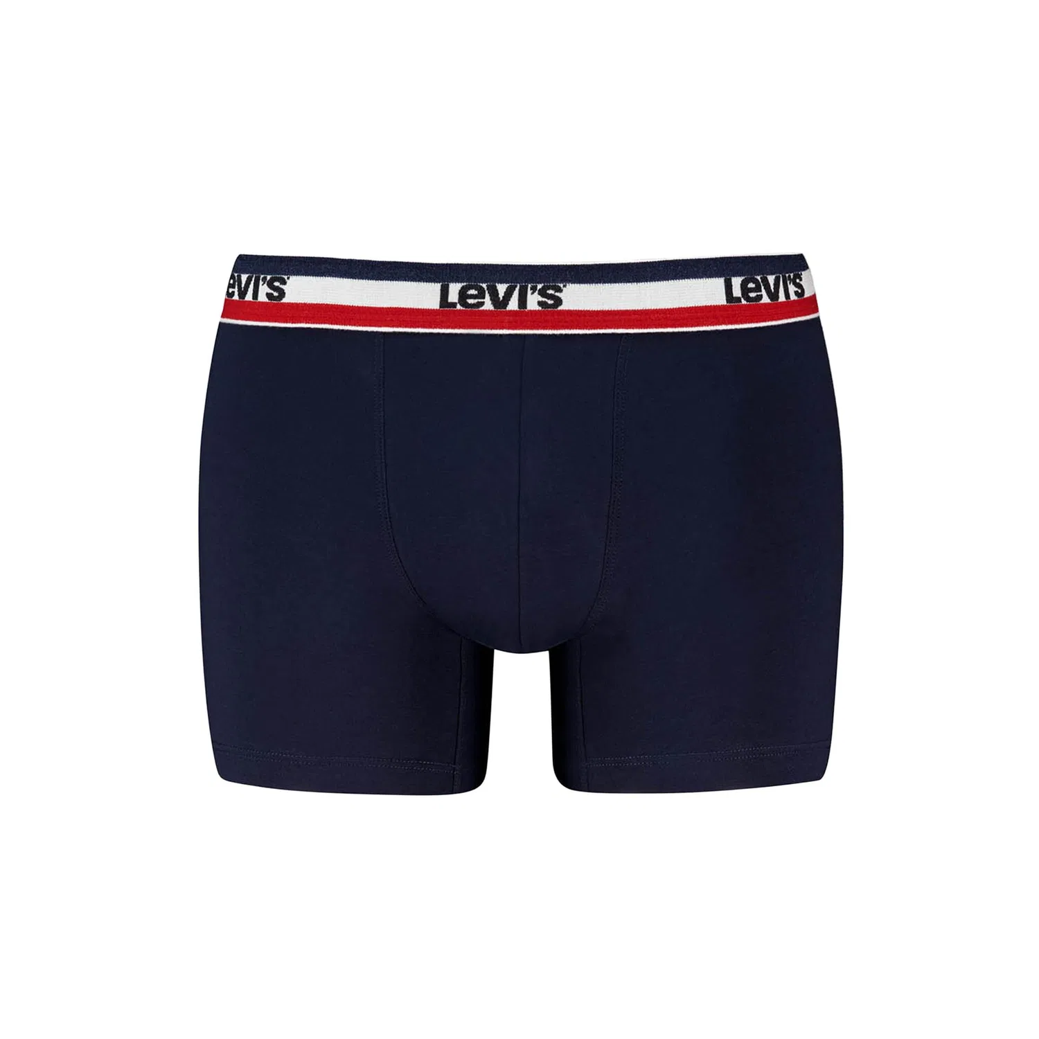 Мужские боксеры спортивные в упаковке 4 штуки Levi's, Dark Blue/Grey — фото 3