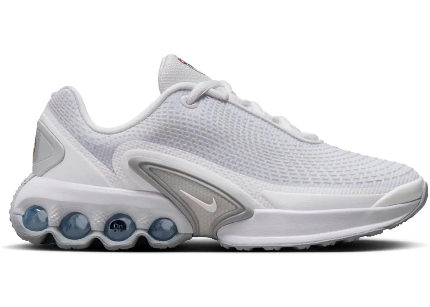Детские кроссовки Lifestyle Nike Air Max Dn Nike, White/White/Metallic Silver/White