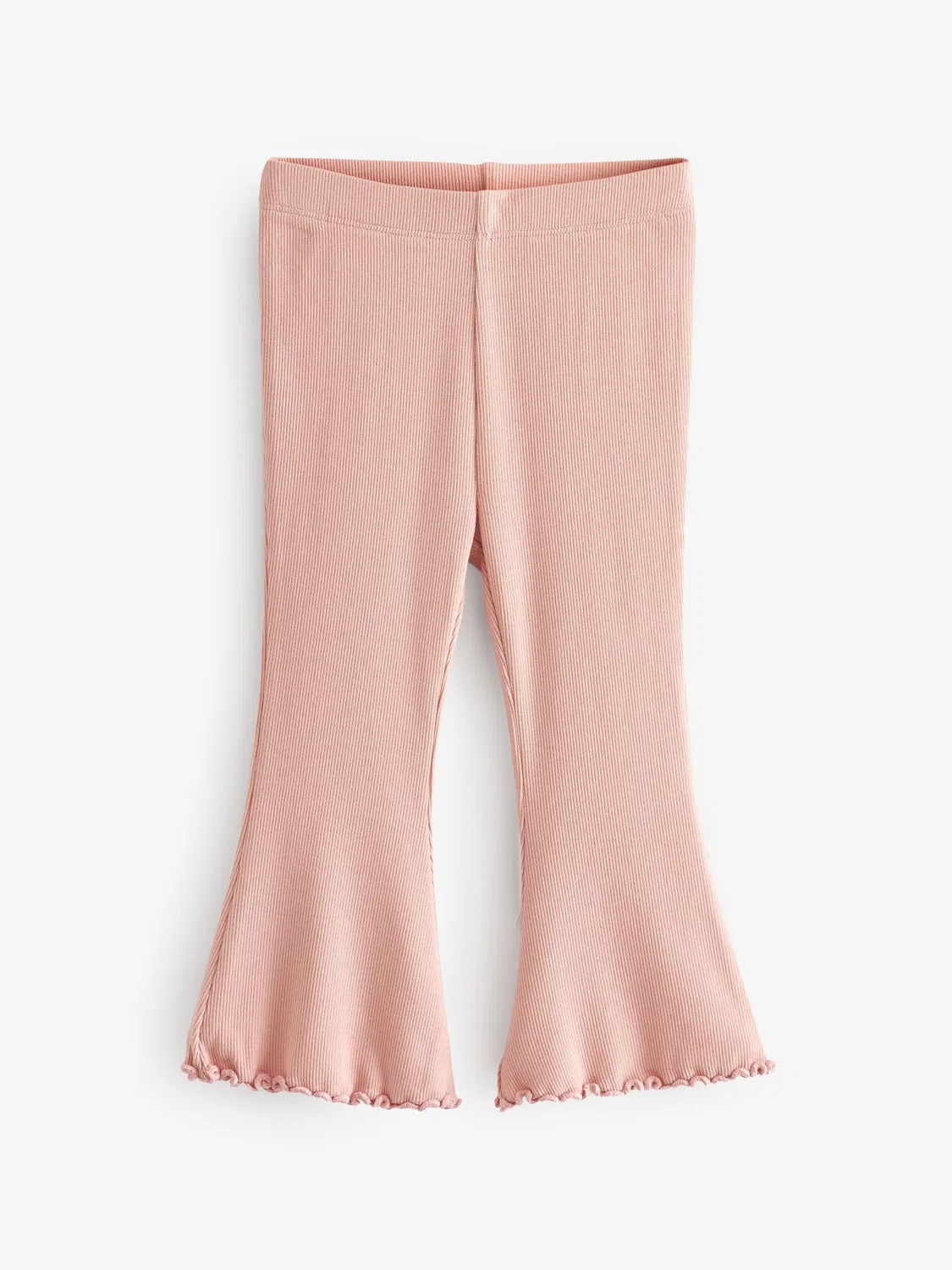 Леггинсы расклешенные Rib Flare Next, Pale Pink
