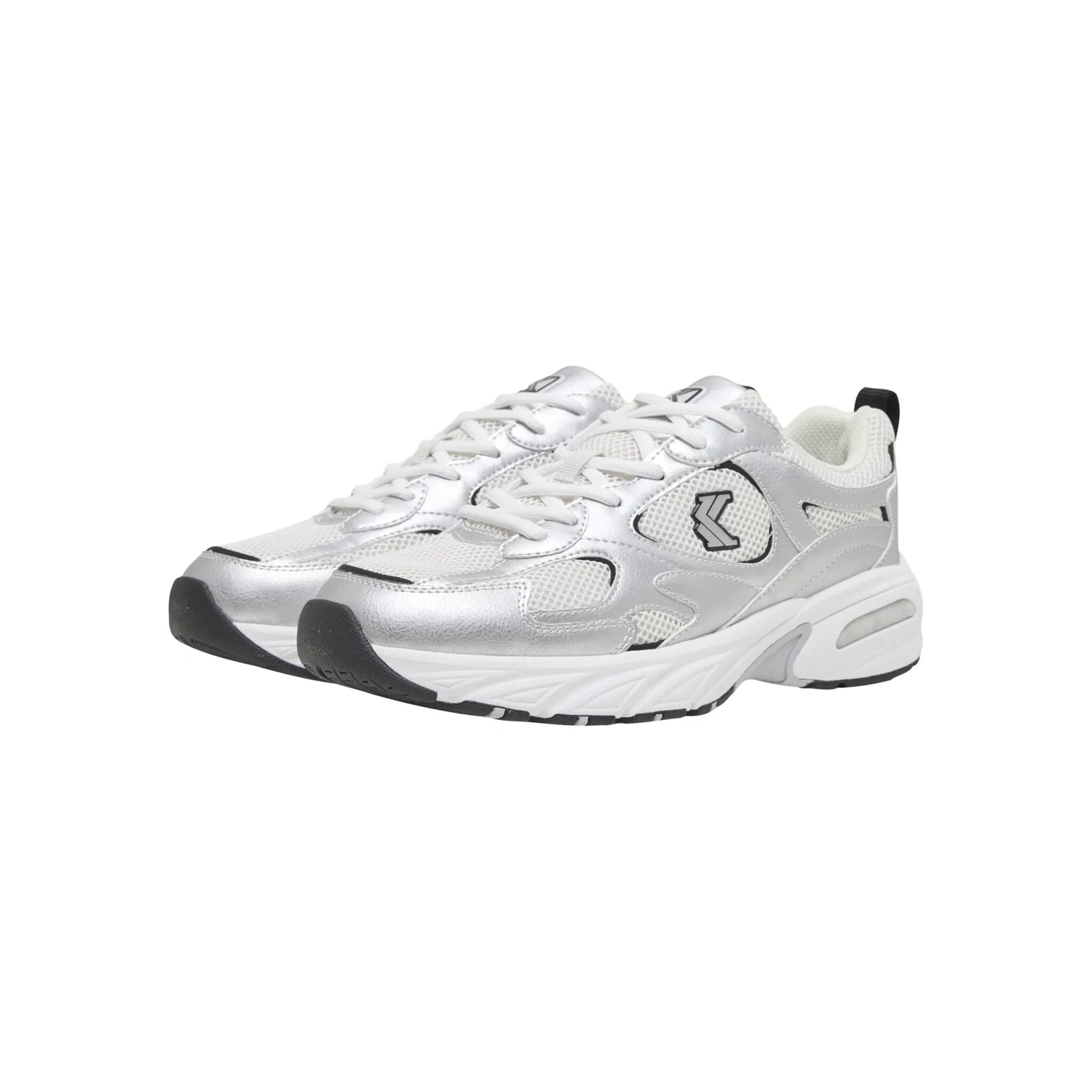 Детские кроссовки с сетчатыми вставками Karl Kani Prime Runner 2, Silver