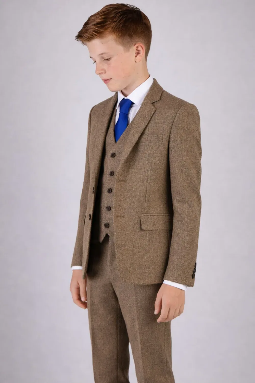 Детский костюм из твида Vivaki, Brown