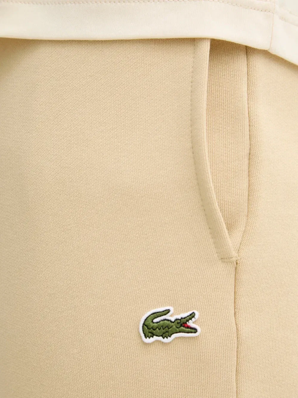Спортивные брюки с логотипом-нашивкой Lacoste, желтый — фото 4