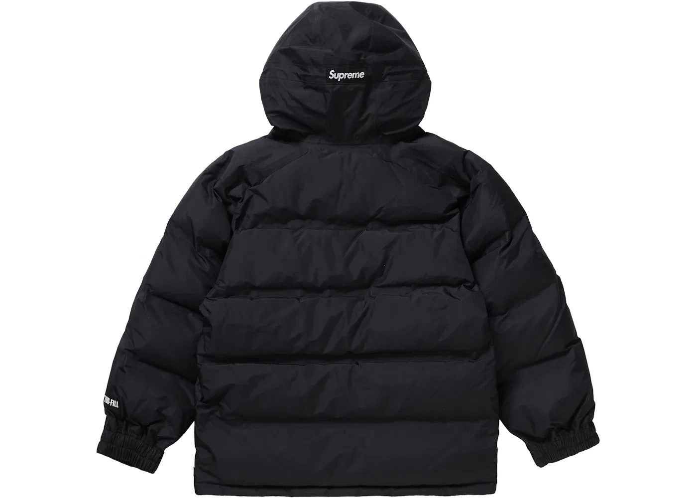 Мужская куртка-парка с наполнителем из гусиного пуха 700 Fill Down Parka Supreme, Black — фото 3