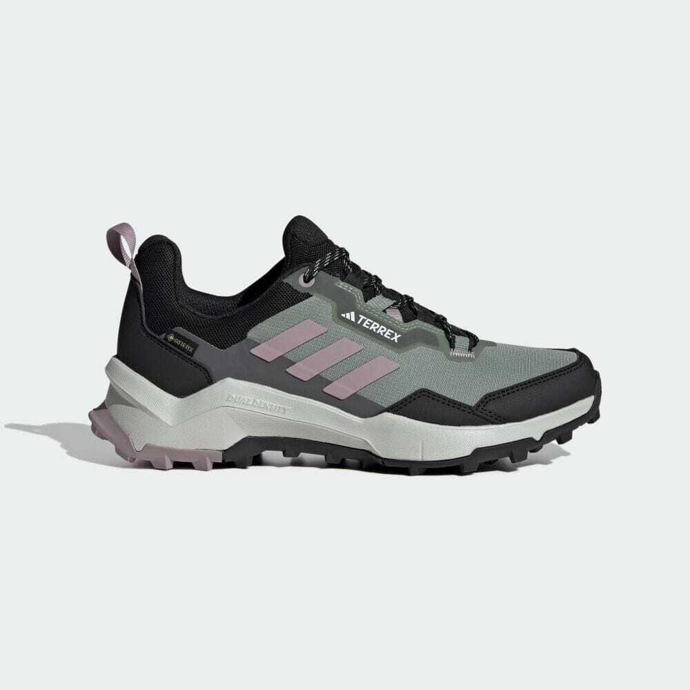 

Кроссовки Adidas TERREX AX4 GORE-TEX HIKING, цвет Silver Green/Pre-Loved Fig/Black