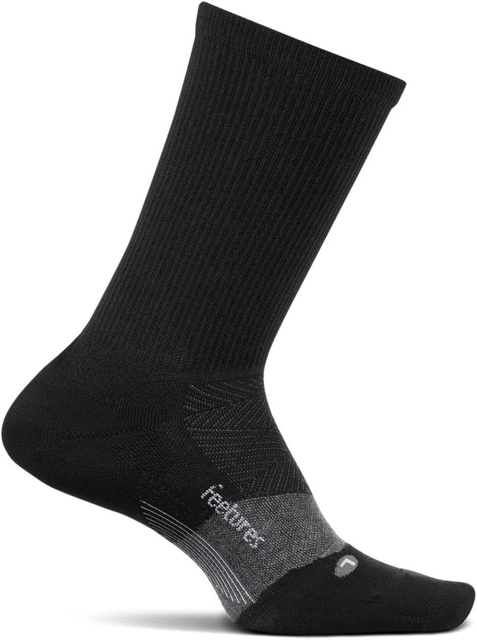 

Носки Feetures Merino 10 Ultra Light Mini Crew, цвет Charcoal 1