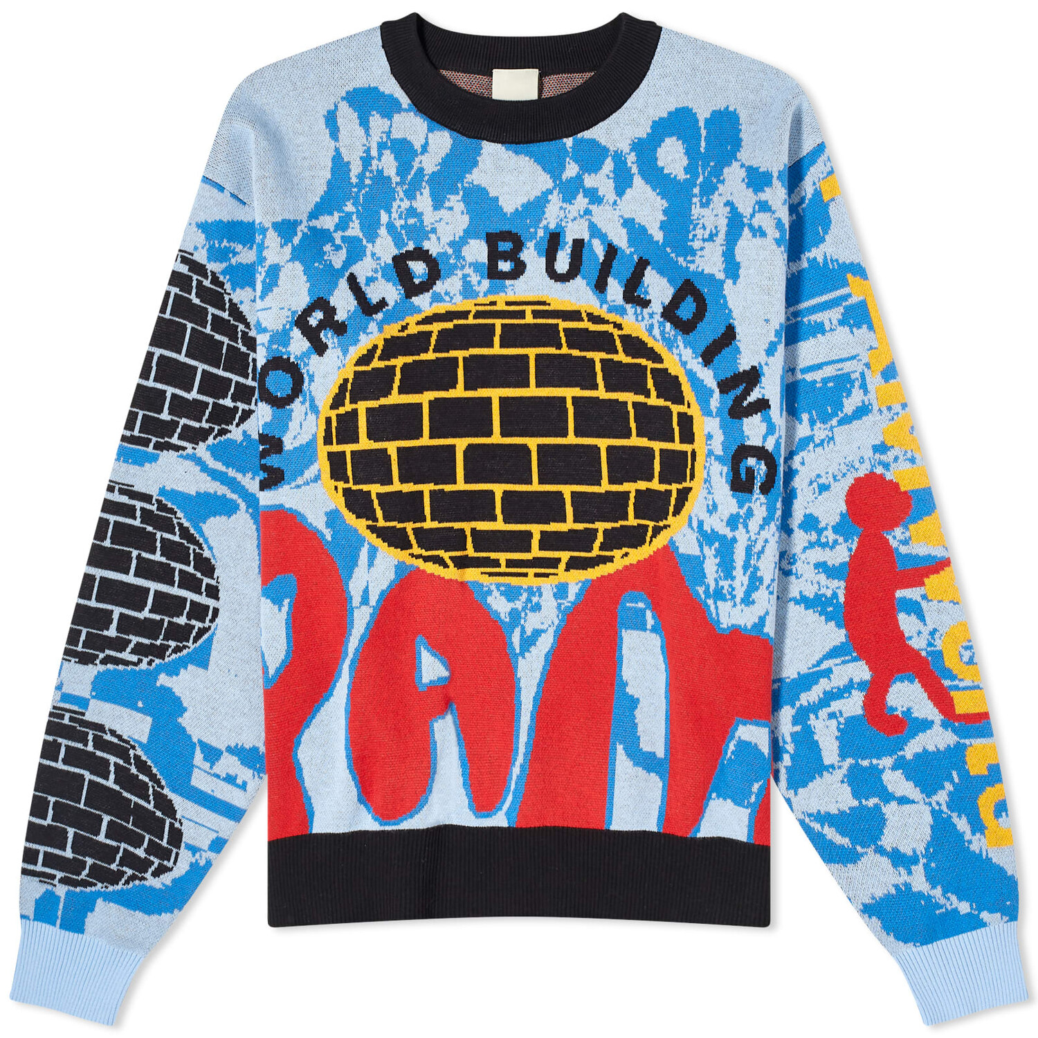 

Свитер P.A.M. World Building Graphic Jacquard Sweater, цвет Multi