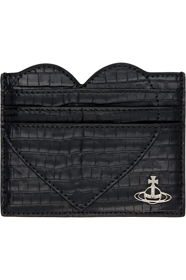 

Держатель для карточек в форме сердца Vivienne Westwood, черный