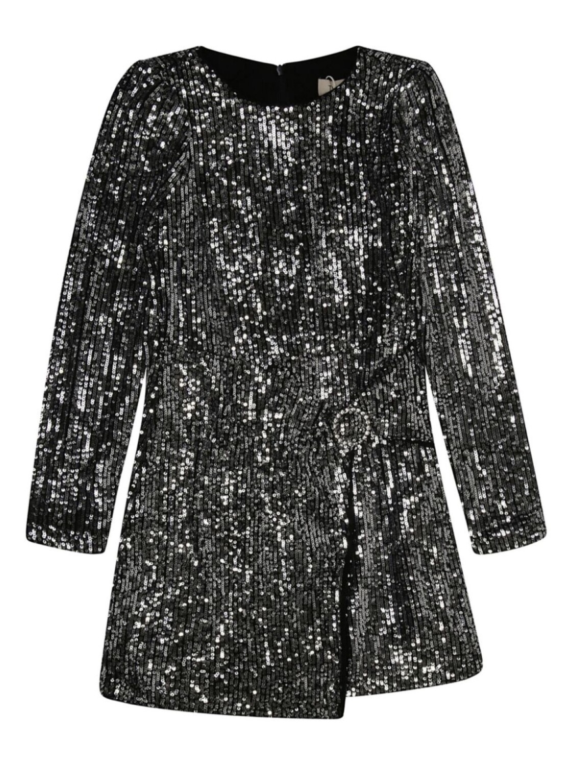 

Платье с пайетками TWINSET Kids, серый