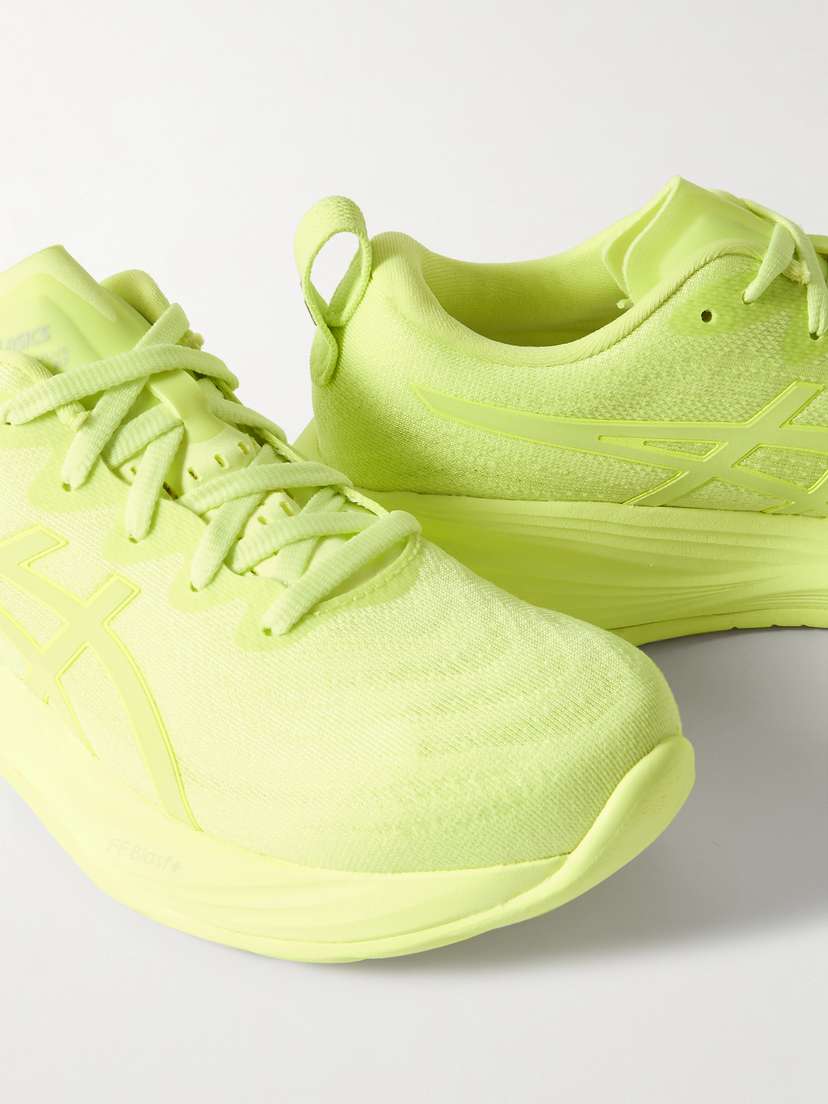 Кроссовки Gel-Cumulus 27 с сетчатой отделкой и резиновой отделкой Asics, желтый — фото 4
