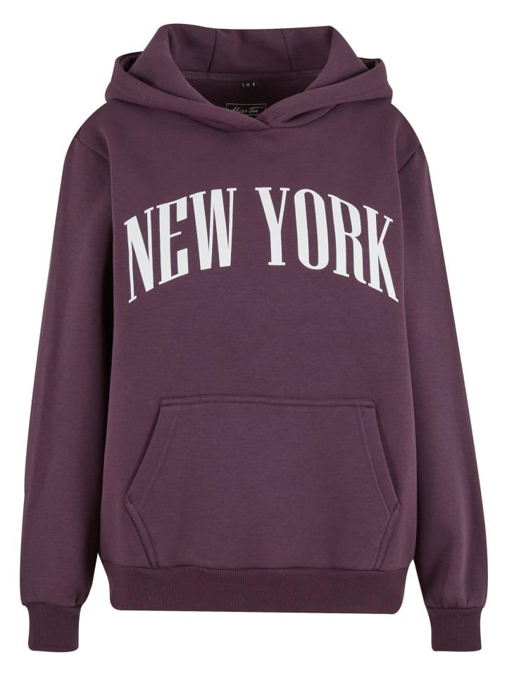 

Толстовка Mister Tee сливово-фиолетового цвета Mister Tee