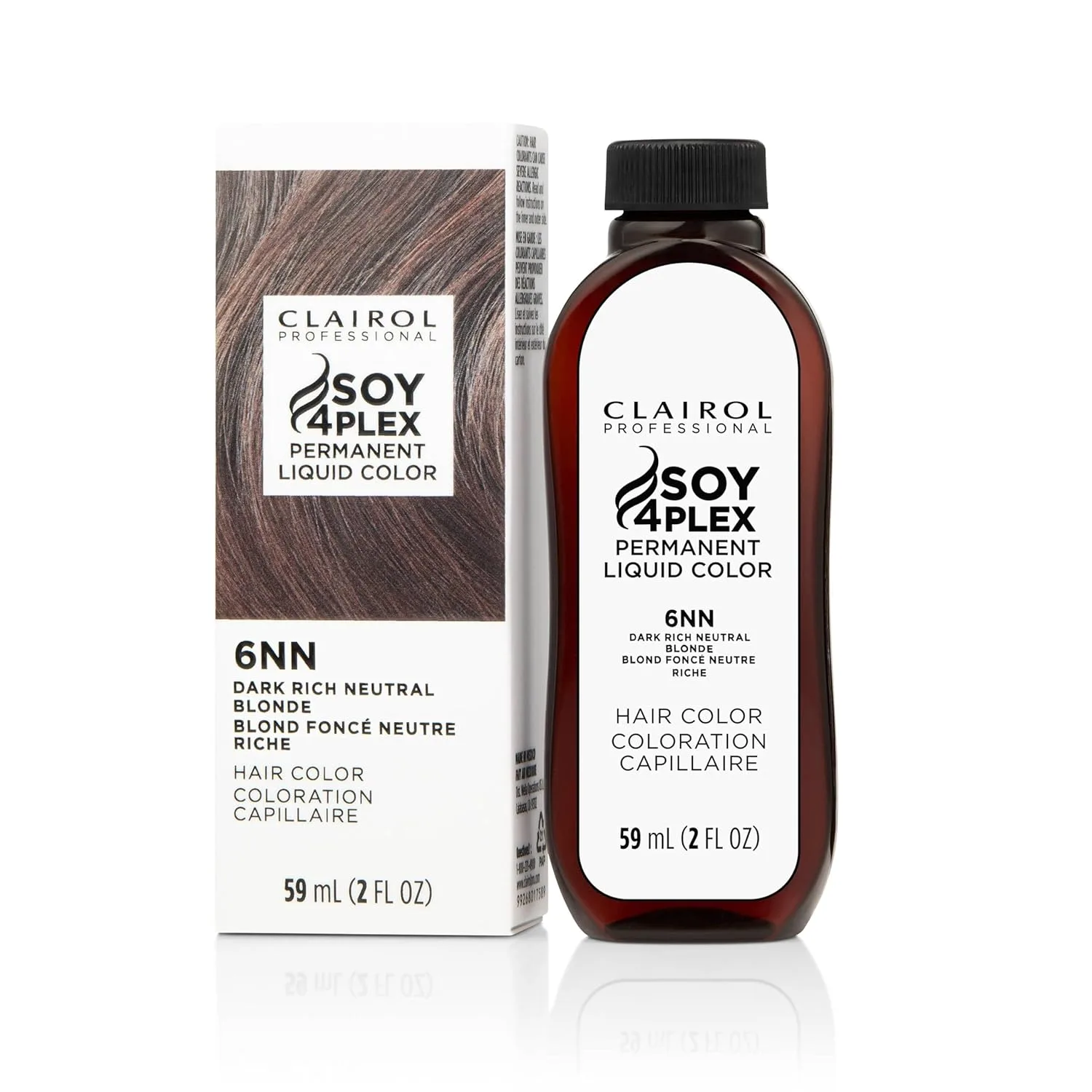 Стойкая краска для волос Clairol Professional Liquicolor для средне-русых/темно-русых волос со 100% закрашиванием седины | Упаковка может отличаться, 6nn Dark Neutral Blonde