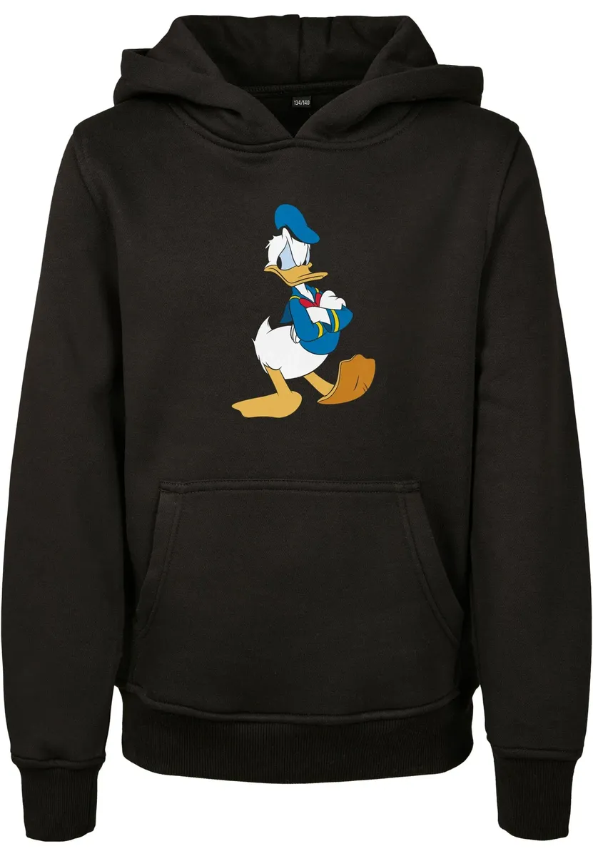 

Толстовка с капюшоном Mister Tee "Mister Tee Men's Kids Donald Duck Pose Hoody" Mistertee, черный