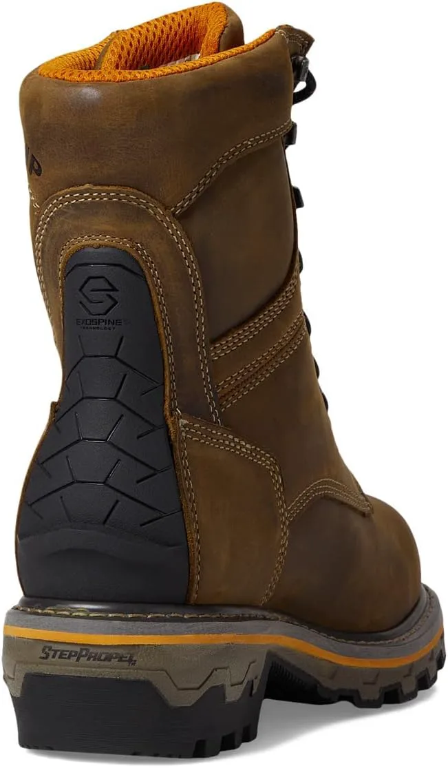 Мужские рабочие ботинки Timberland PRO Boondock с мягким носком, 8 дюймов, коричневый — фото 4