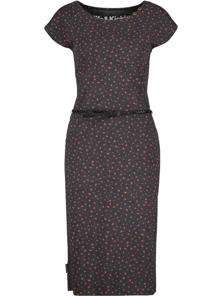 

Короткое платье alife and kickin Sommerkleid, Kleid MelliAK, цвет moonless