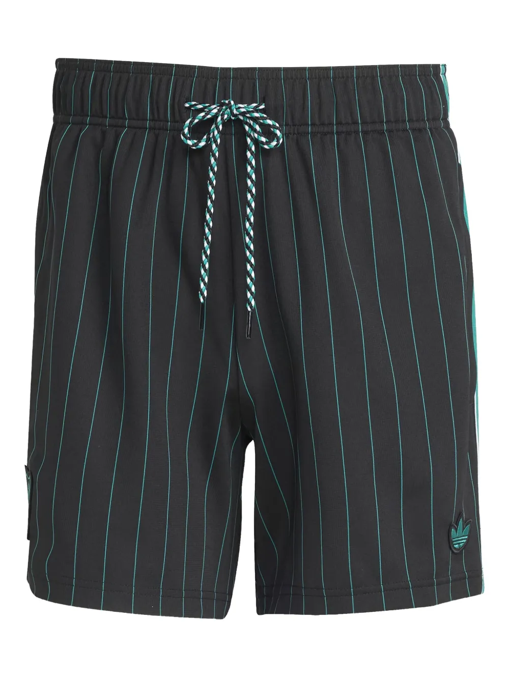 

Шорты в полоску Adidas, черный