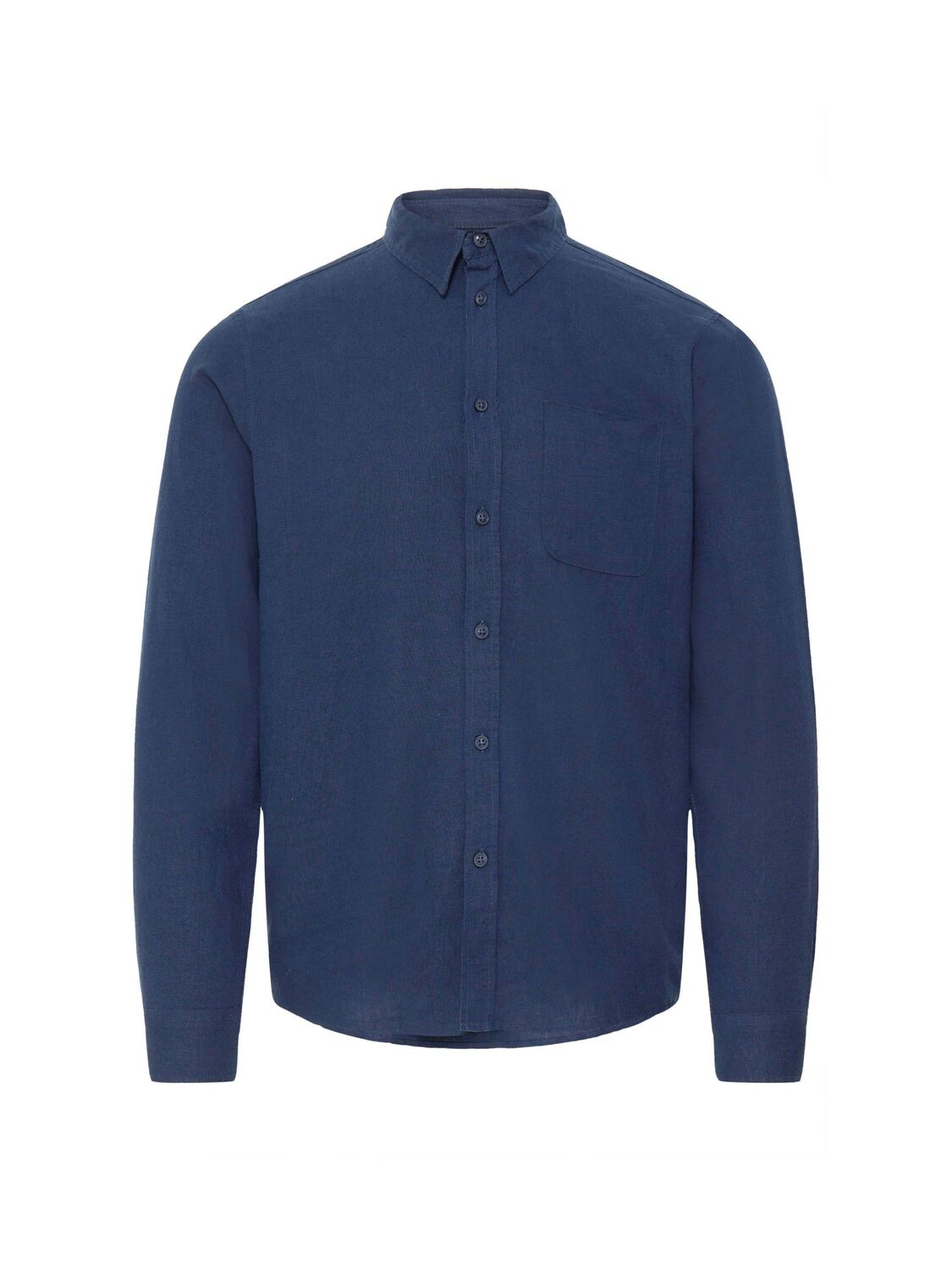 

BLEND Рубашка на пуговицах 'BHLinex' синего цвета Regular fit