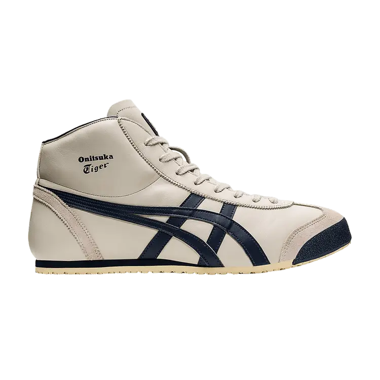 

Кроссовки Onitsuka Tiger Mexico Mid Runner Birch Indian Ink, кремовый