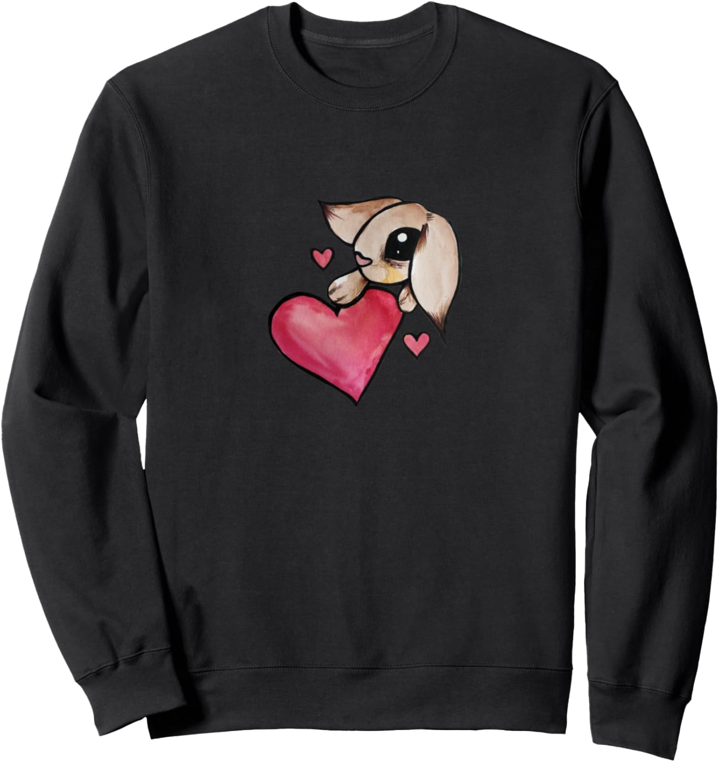 

Толстовка для любителей кроликов Cat Snugg, черный