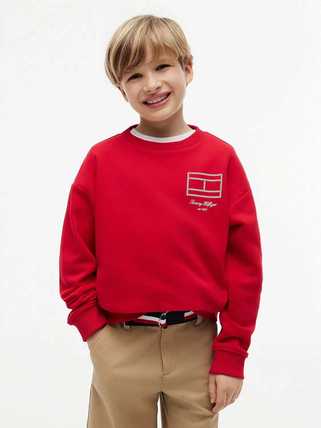 Толстовка Tommy Hilfiger, Red — фото 2