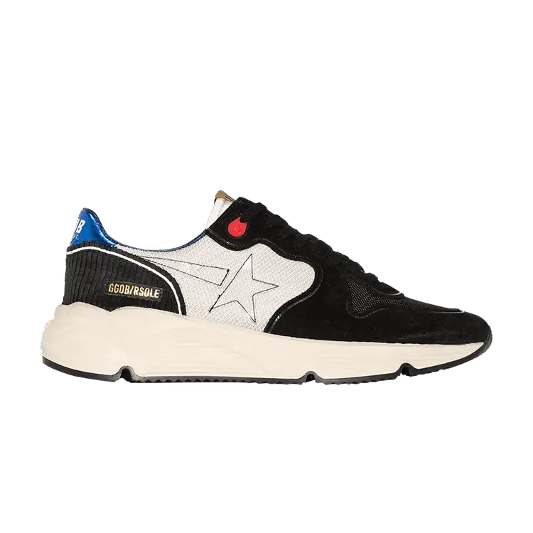 

Кроссовки Golden Goose Running Sole Black White, черный