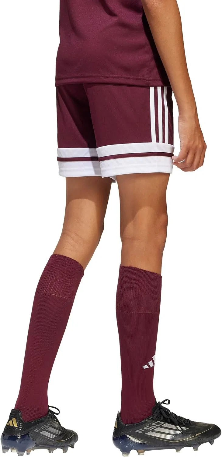 Adidas Originals Детские шорты Adidas Squadra 25, Team Maroon/White — фото 2