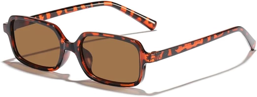 

Солнцезащитные очки с защитой от УФ-излучения UV400 | Прозрачные градиентные в стиле панк | для женщин и мужчин, для занятий спортом на открытом воздухе и вождения DSVIGF, Leopard-brown