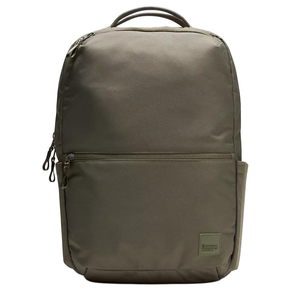 

Lululemon Полиэстеровый рюкзак обычный унисекс армейский зелёный, Army Green