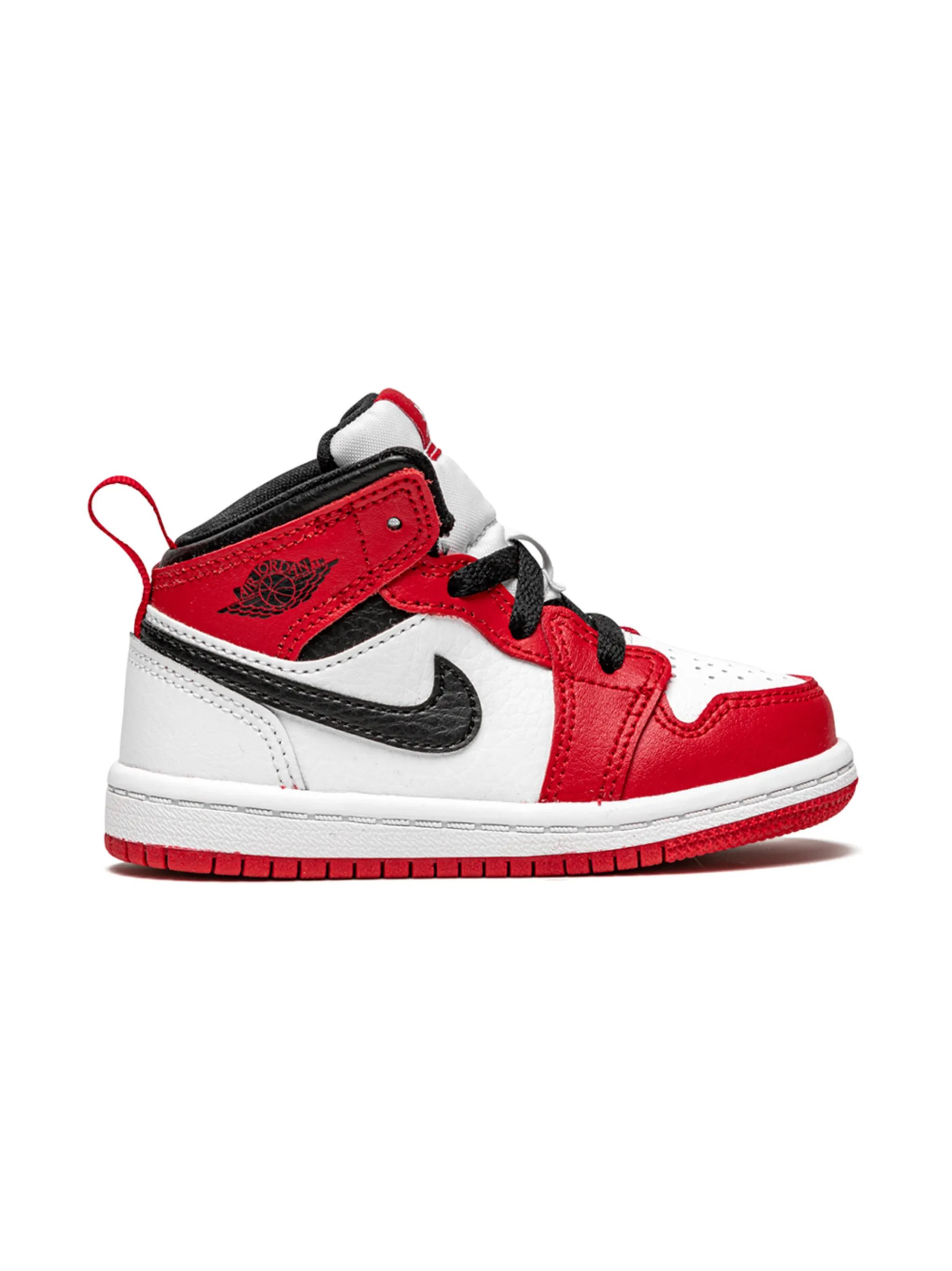 

Кроссовки Air Jordan 1 Mid Jordan Kids, белый