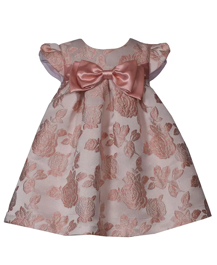 

Платье-трапеция с цветочным принтом для маленьких девочек Bonnie Baby