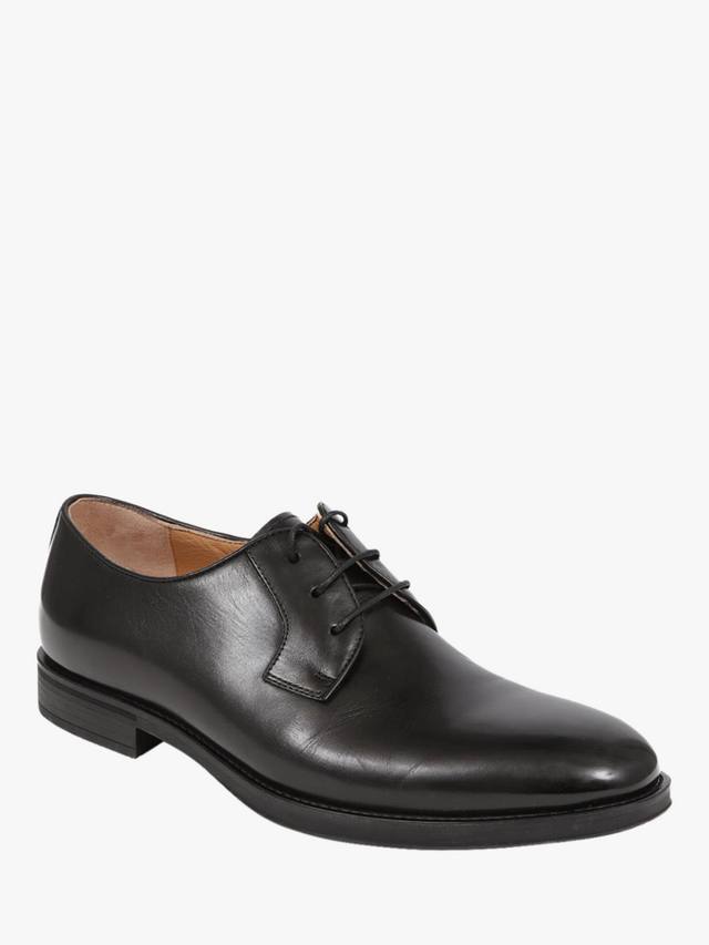 Манчестер дерби на шнуровке из кожи Wide Fit Jones Bootmaker, Black — фото 2