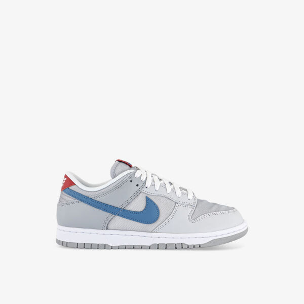 

Кроссовки Dunk Low с кожаными вставками и сеткой Nike, серебряный, Серый, Кроссовки Dunk Low с кожаными вставками и сеткой Nike, серебряный