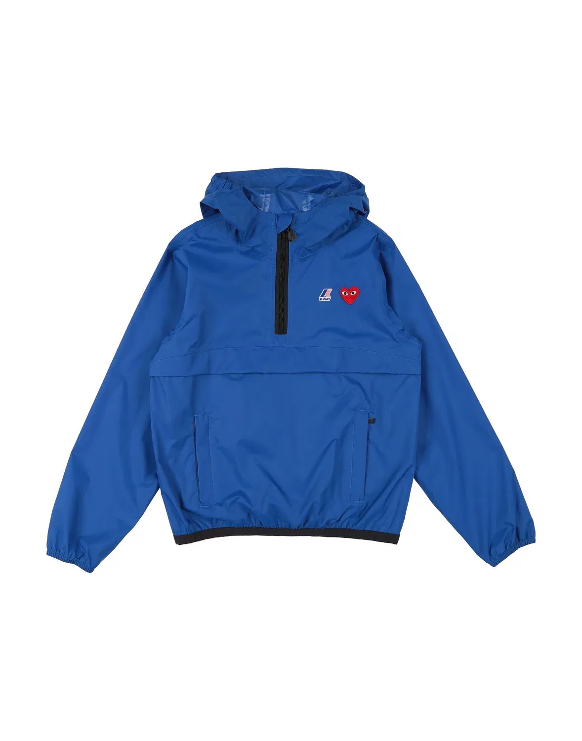 Куртка с капюшоном COMME des GARÇONS синяя