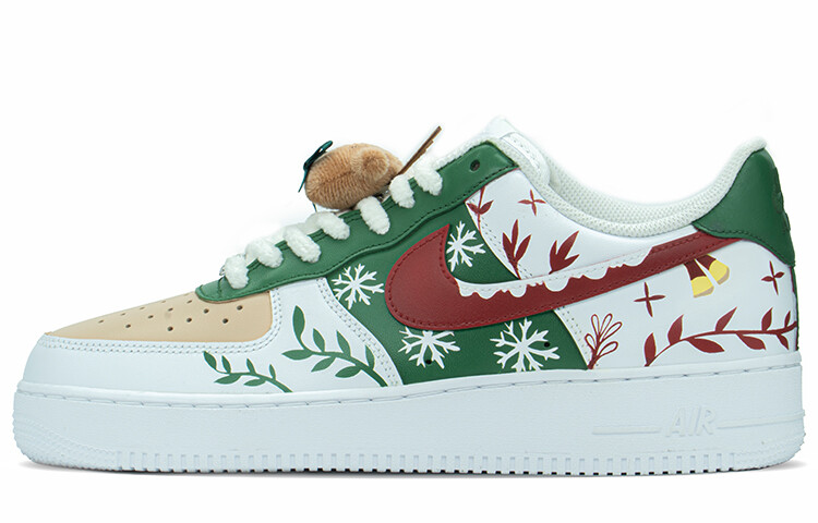 

Кроссовки Nike Air Force 1 Skateboard Shoes Unisex Low-Top Green
