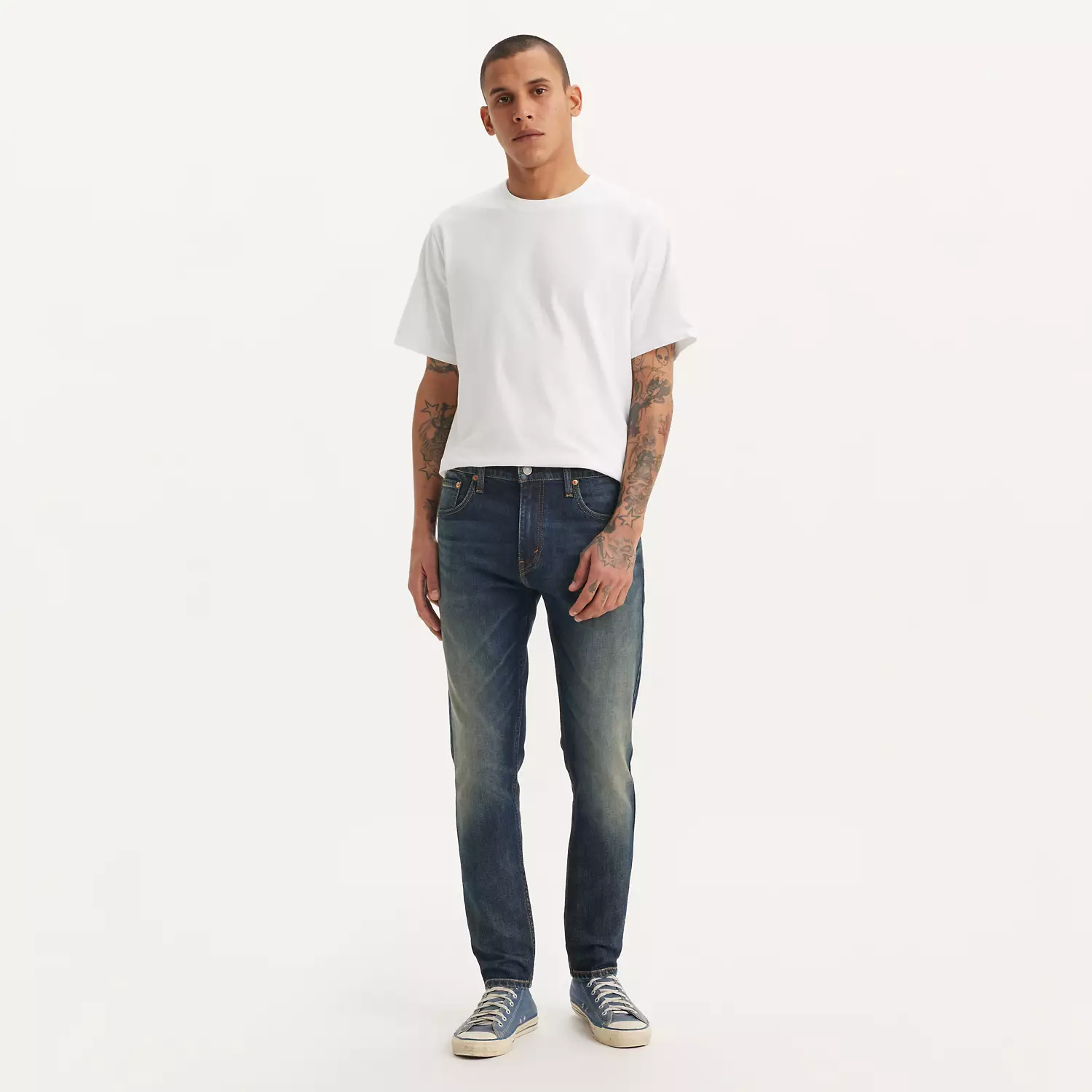 

Узкие мужские джинсы 512 зауженного кроя Levi's, цвет For The Thrill - Dark Wash - Stretch