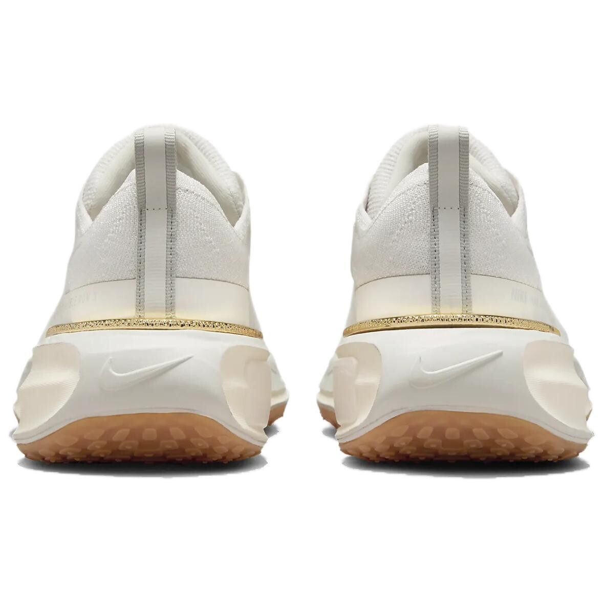Кроссовки для бега Nike Invincible Run 3 с низким верхом, белый/бежевый — фото 4