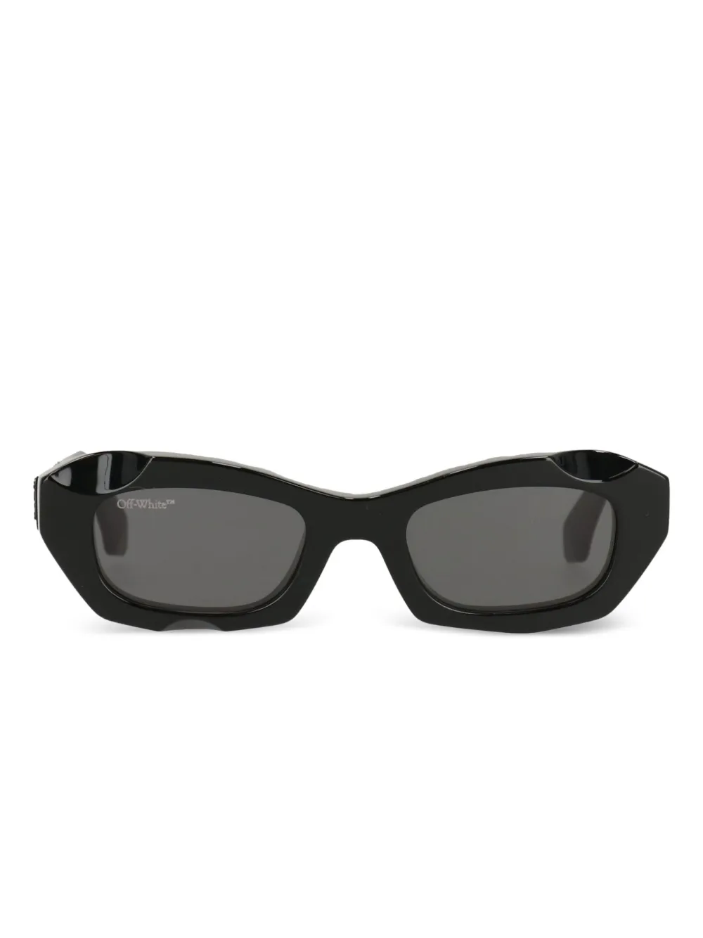 

Солнцезащитные очки в овальной оправе OFF-WHITE, черный