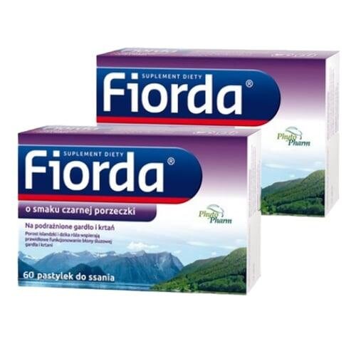 

Fiorda, Набор из черной смородины, пастилки 2x60