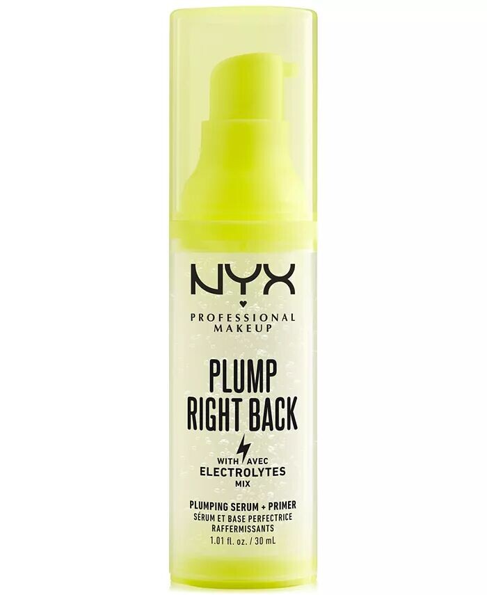 

Plump Right Back Уплотняющая сыворотка + Праймер Nyx Professional Makeup