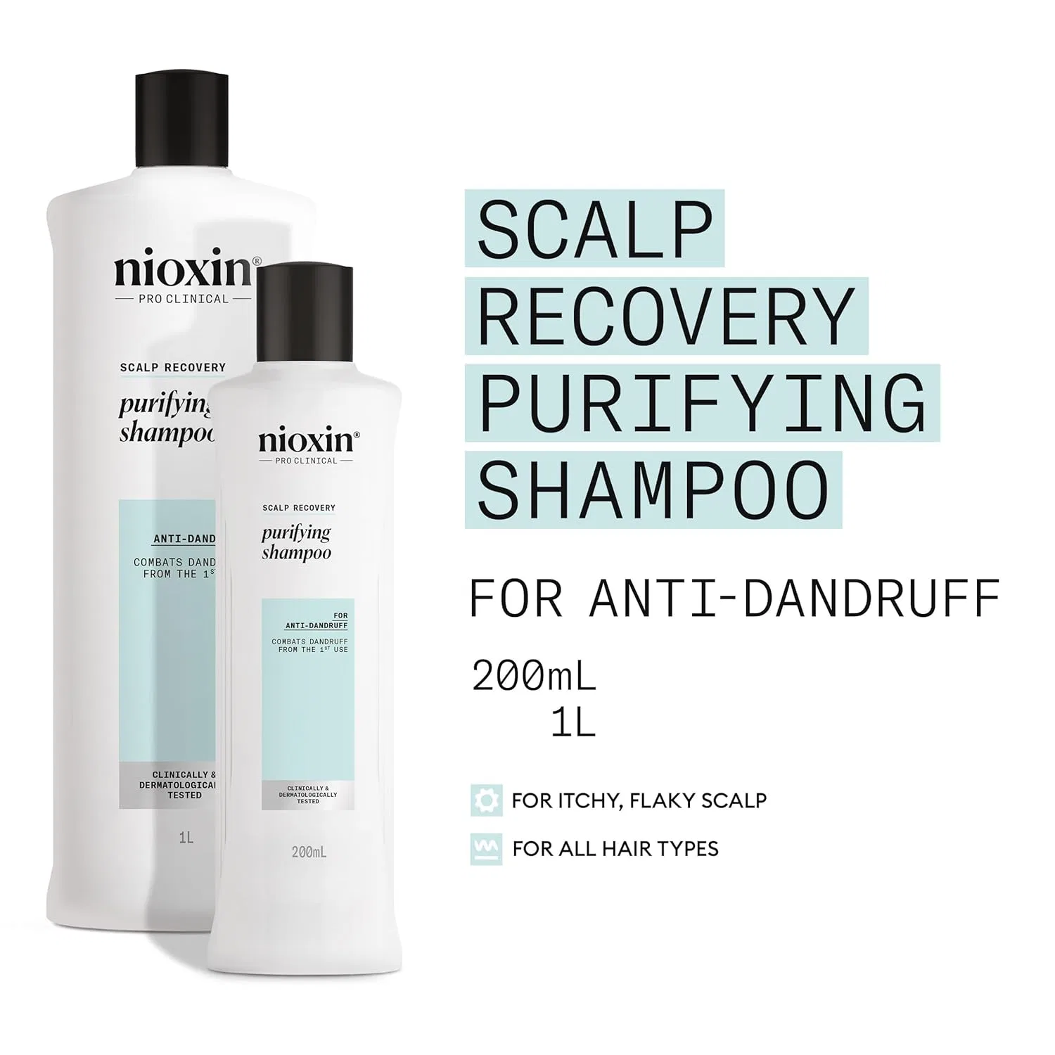 Шампунь против перхоти Scalp Recovery Purifying от Nioxin Nioxin — фото 2